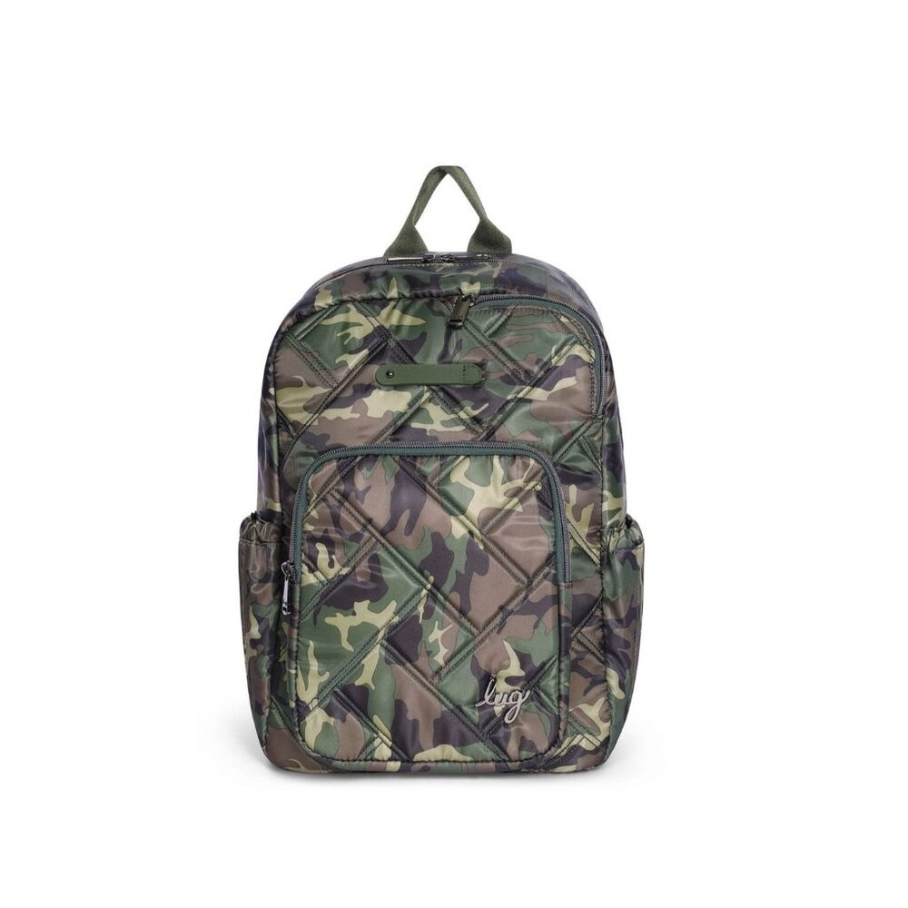 Lug Roadster Backpack Camo Green Bag Nylon Bag Travel Adventure